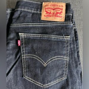 Levi’s dark denim jeans